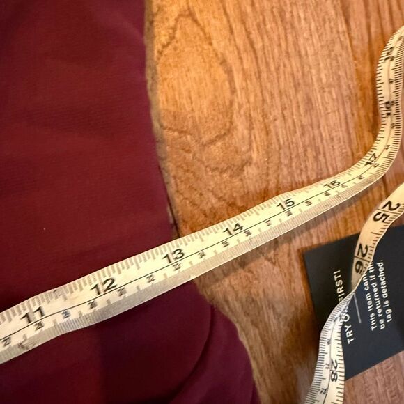 Lulus NWT glamorous disposition burgundy ruched maxi dress small - Picture 11 of 15